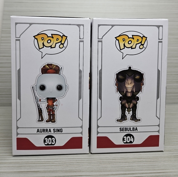 Funko Smugglers Bounty - Aurra Sing & Sebulba (#303/304, New) - Picture 2 of 6